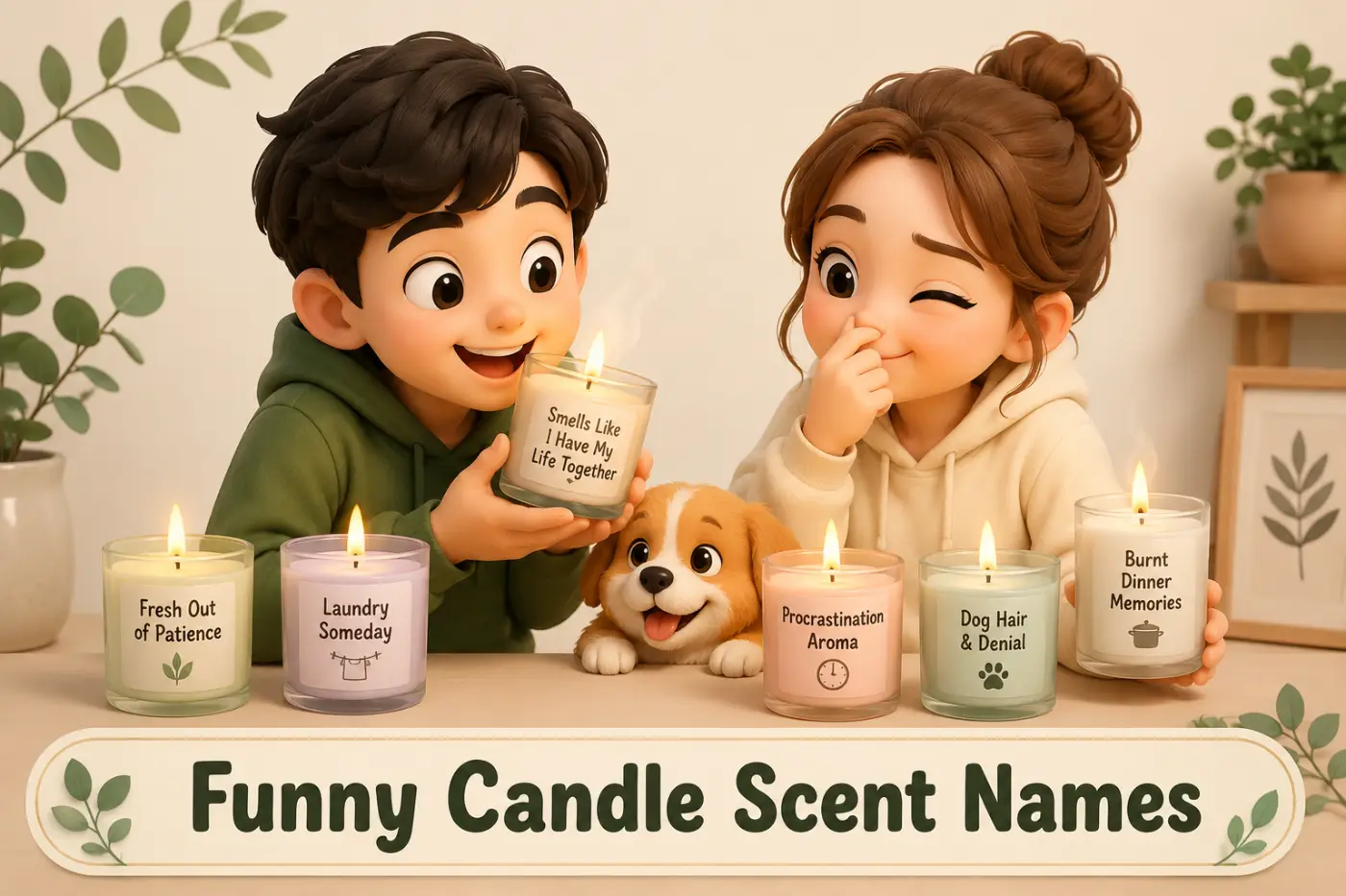 Funny Candle Scent Names