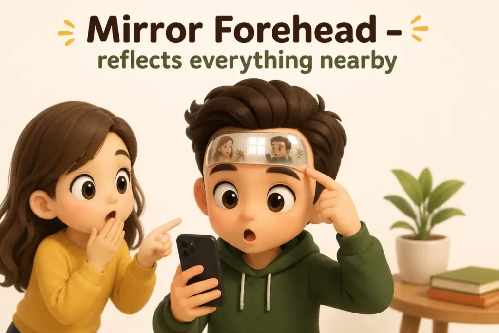 Big Forehead Nicknames Based on Shine and Glare