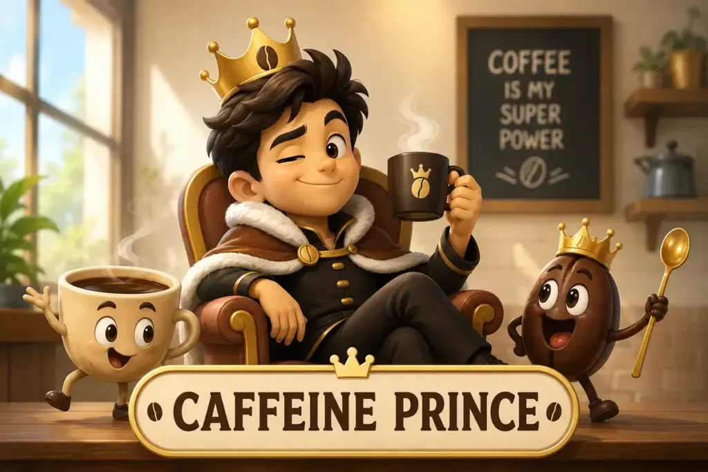 Funny Nicknames for the Coffee-Loving Boyfriend