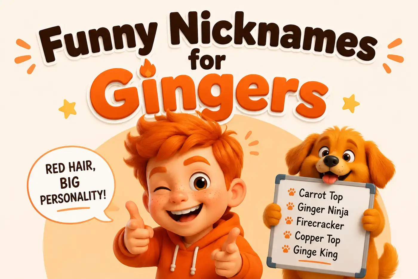 nicknames-for-gingers