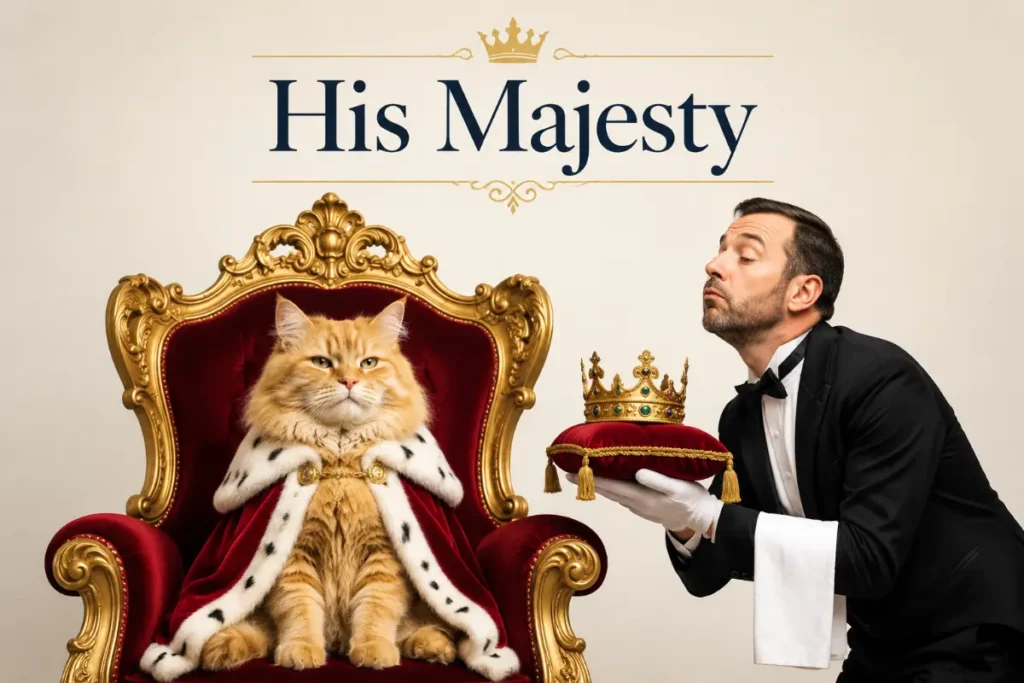 Dramatic and Royal Cat Names