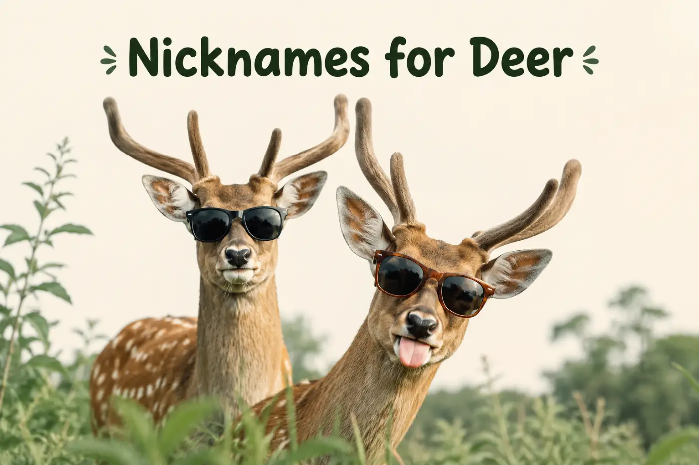 Nicknames for Deer