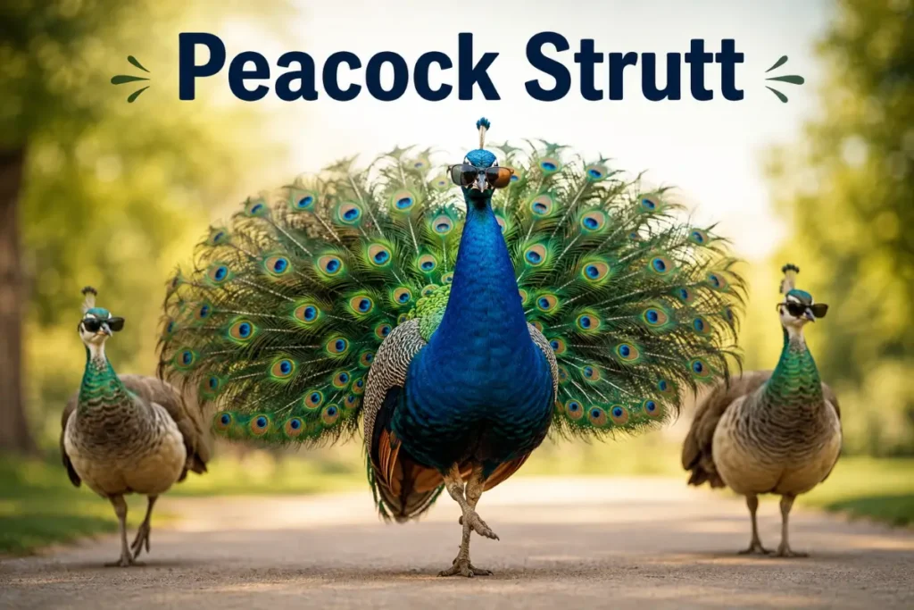 Punny Peacock Names