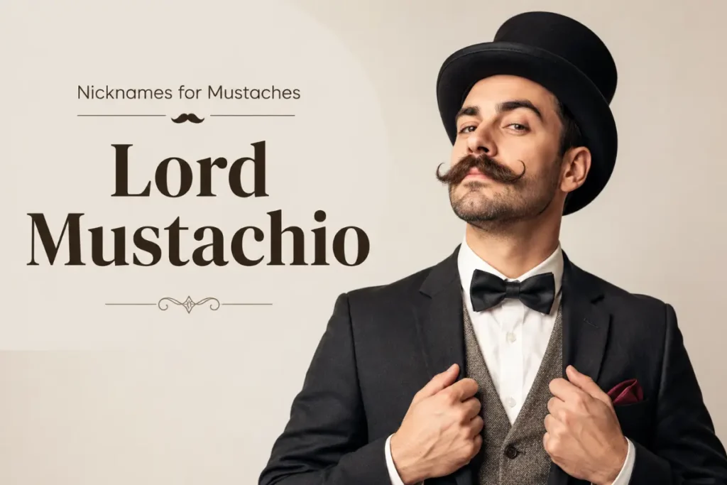 Elegant Mustache Names