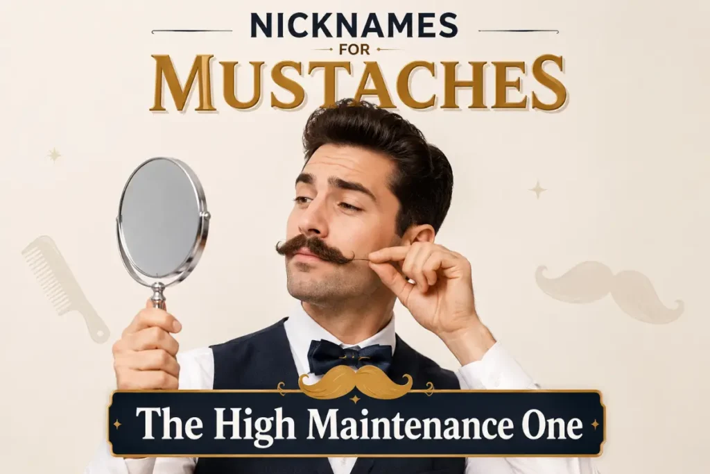 Mustache Names Based on Grooming Habits