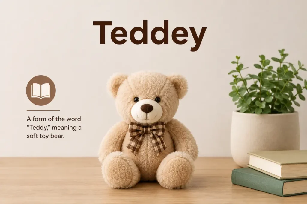 Spelling Twists on Teddy