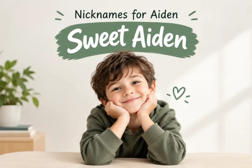 Cute Aiden Nicknames