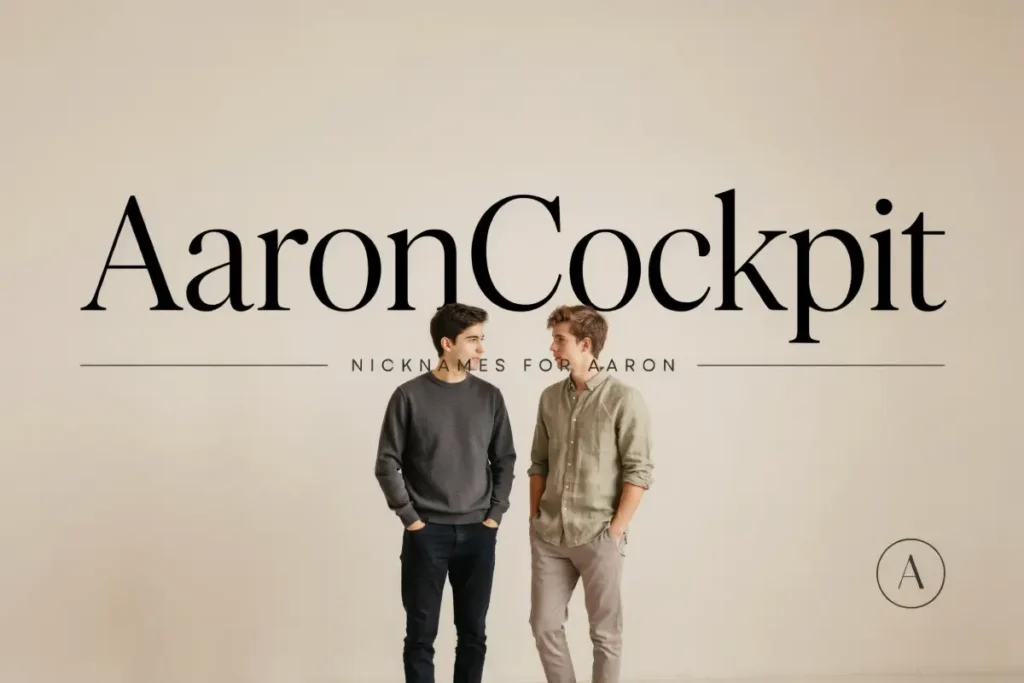 Social Media Names for Aaron