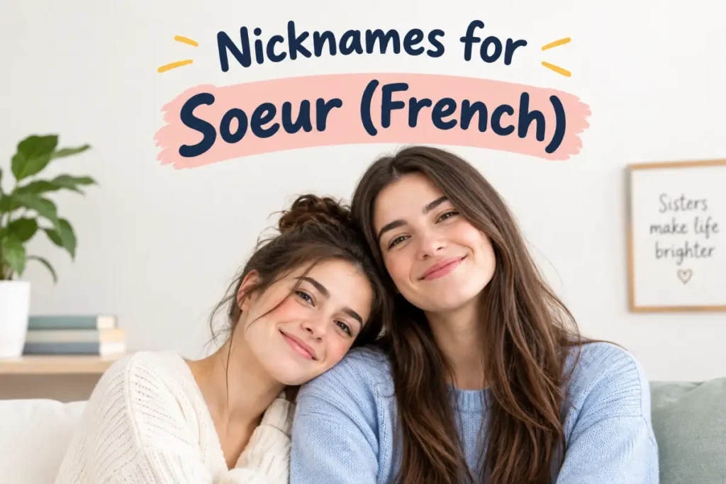 Sister Nicknames in Other Languages