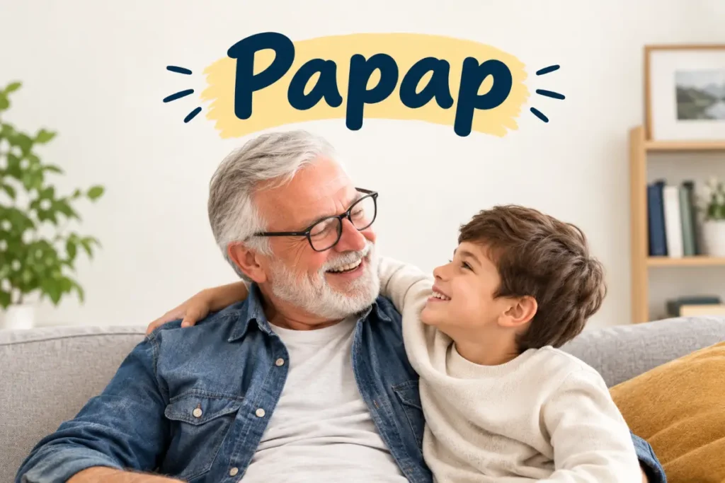 What Toddlers Call Grandpa