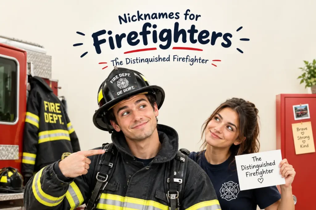 Classy and Distinguished Firefighter Nicknames