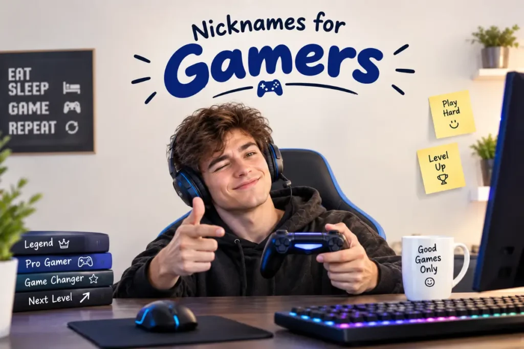 Classy Gamer Nicknames