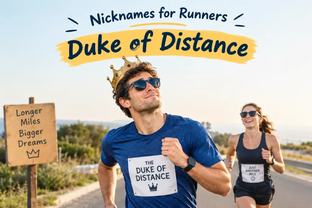 Classy and Distinguished Runner Nicknames