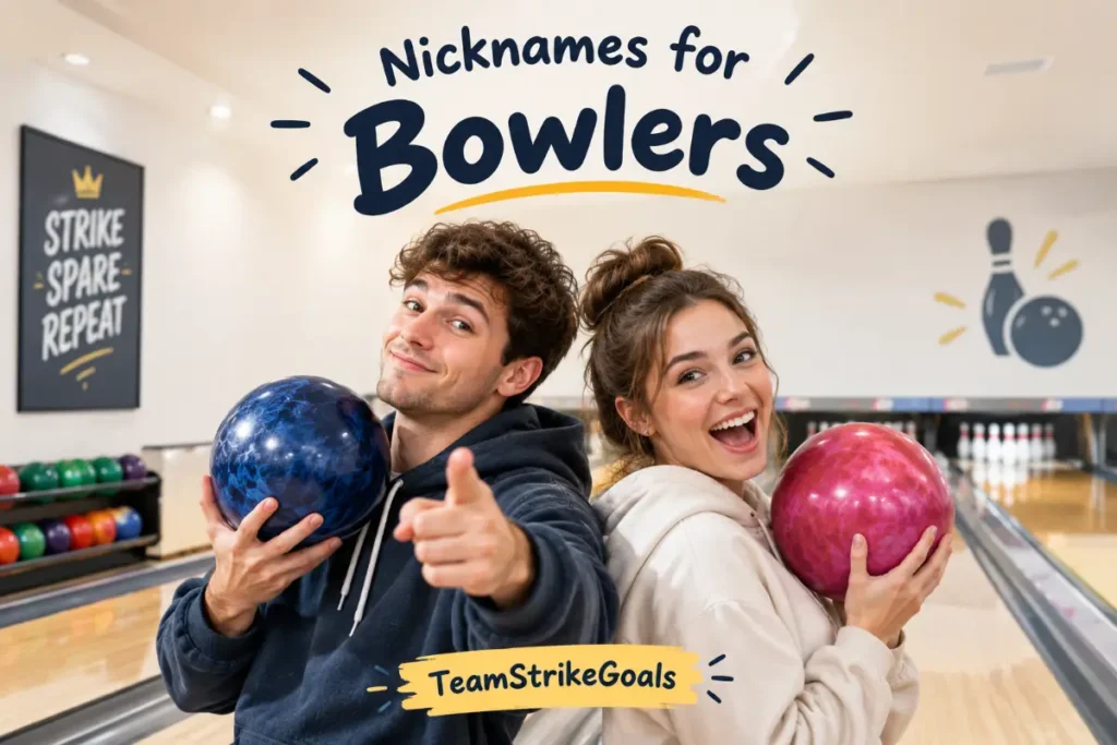 Nicknames for Bowling Teams and Social Media