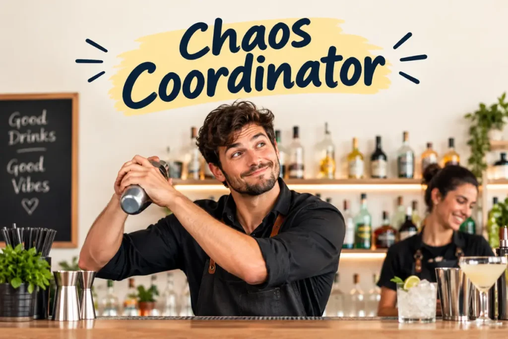 Nicknames for a Bartender Who Handles Chaos Well