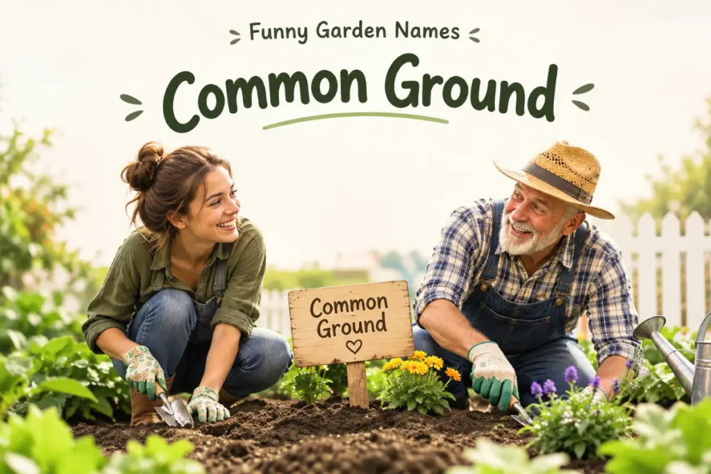 Funny Names for Community Gardens