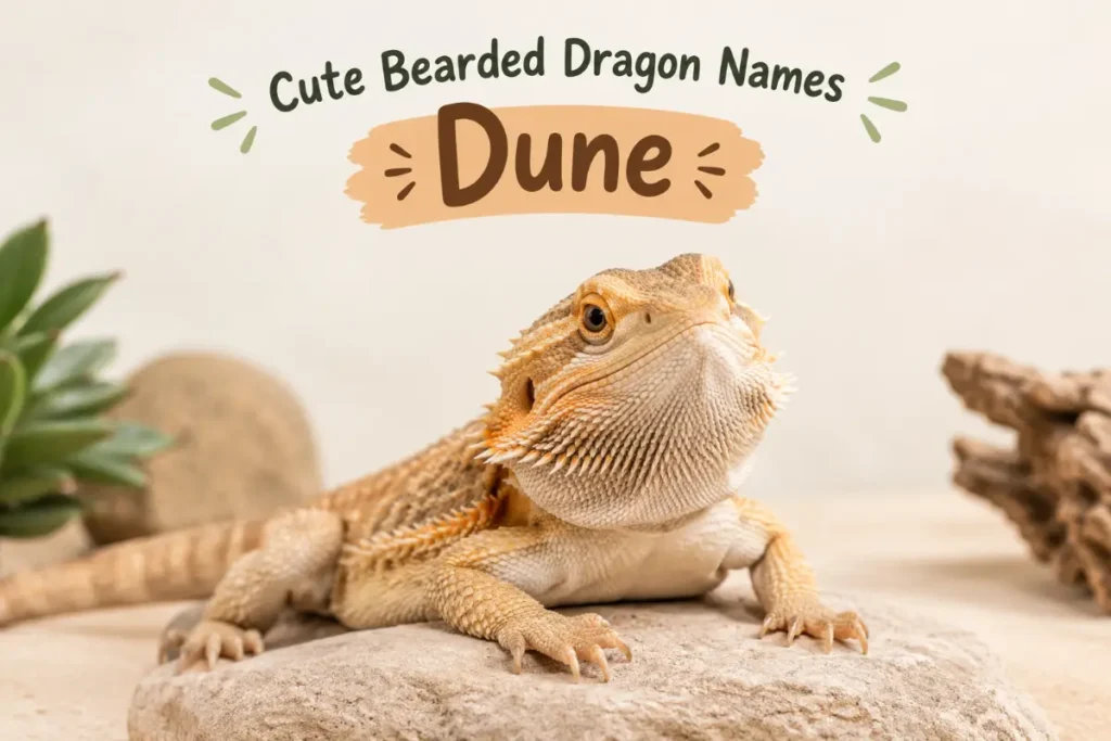 Fire-Inspired Bearded Dragon Names