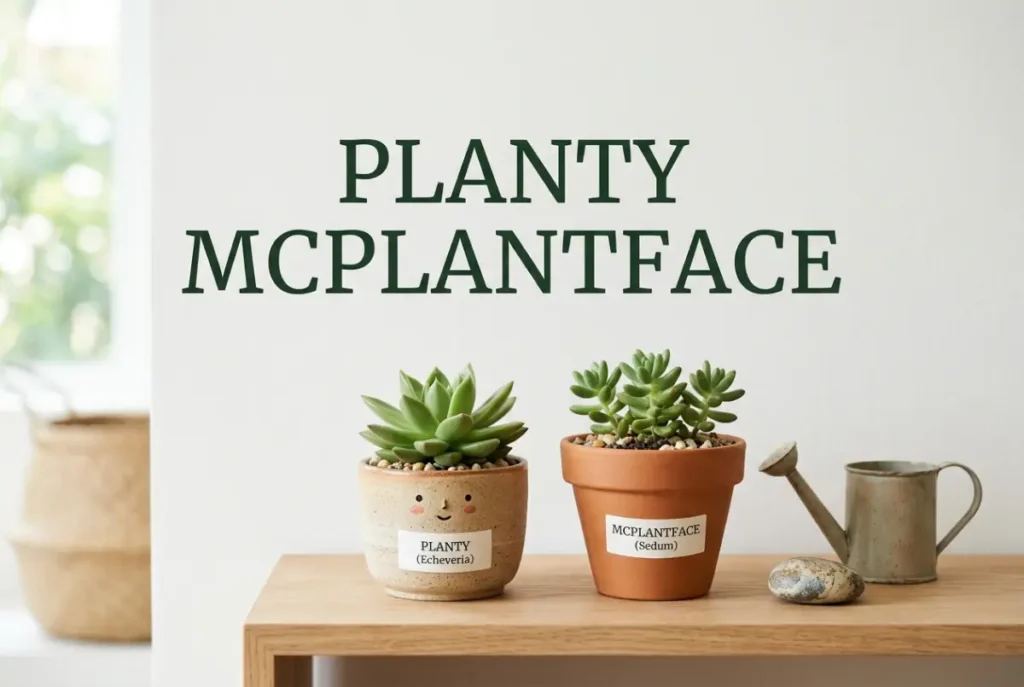 Funny Names for Houseplants
