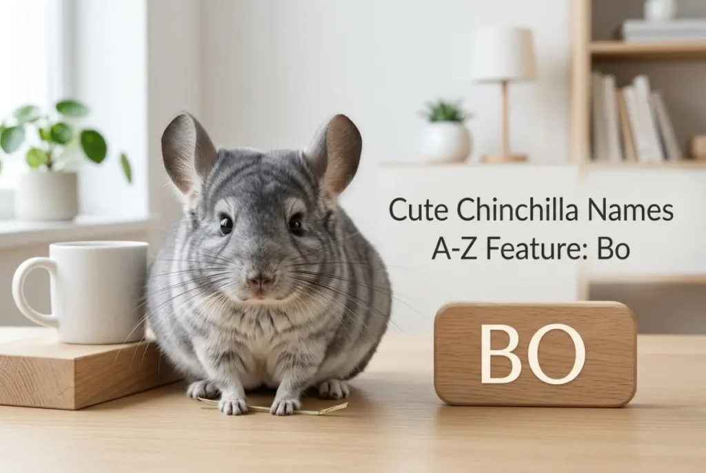 Short and Sweet Chinchilla Names