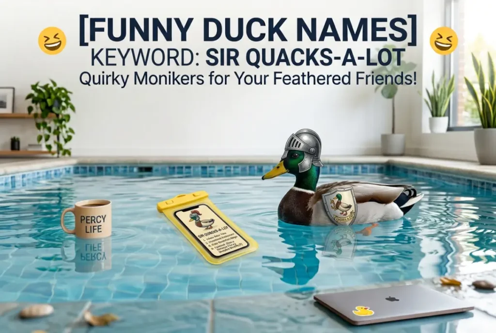 Fake Official Title Duck Names
