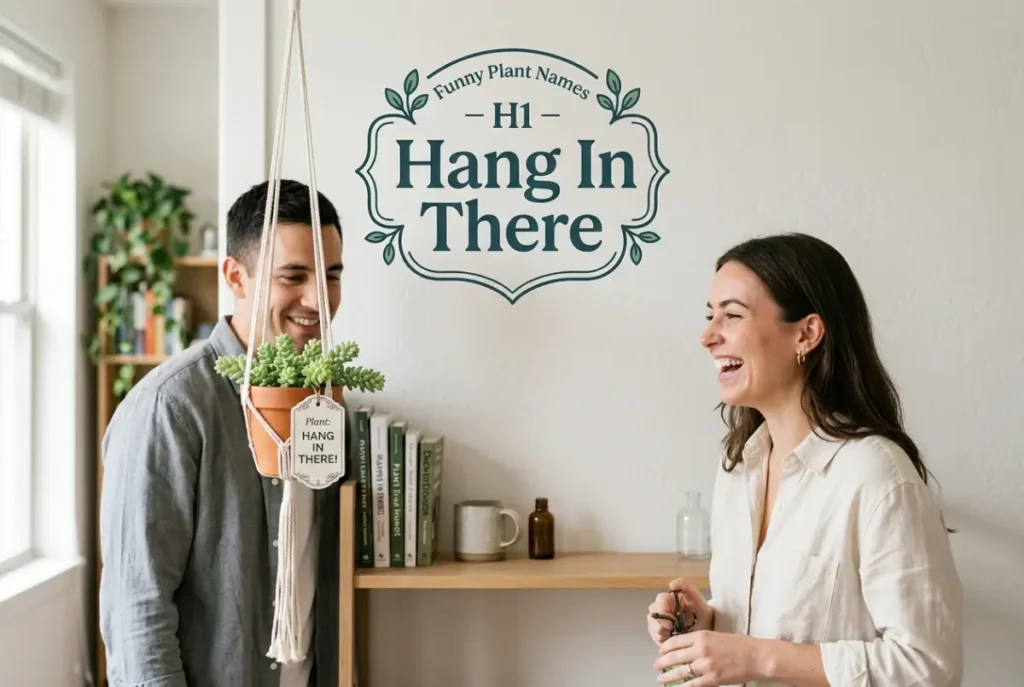 Funny Names for Pothos and Hanging Plants