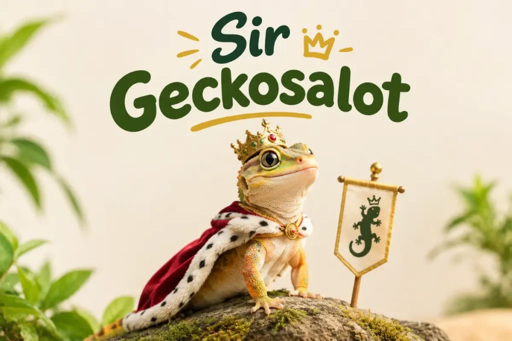 Funny Names for Male Geckos