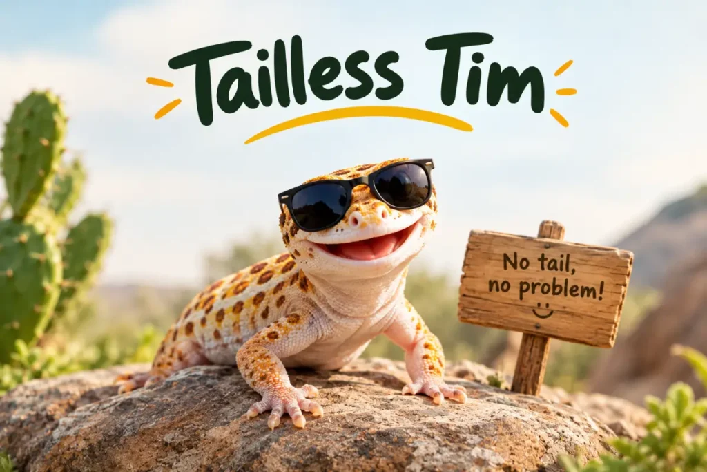 Funny Names for Tailless Geckos