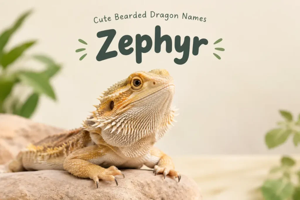 Unique and Mythical Bearded Dragon Names